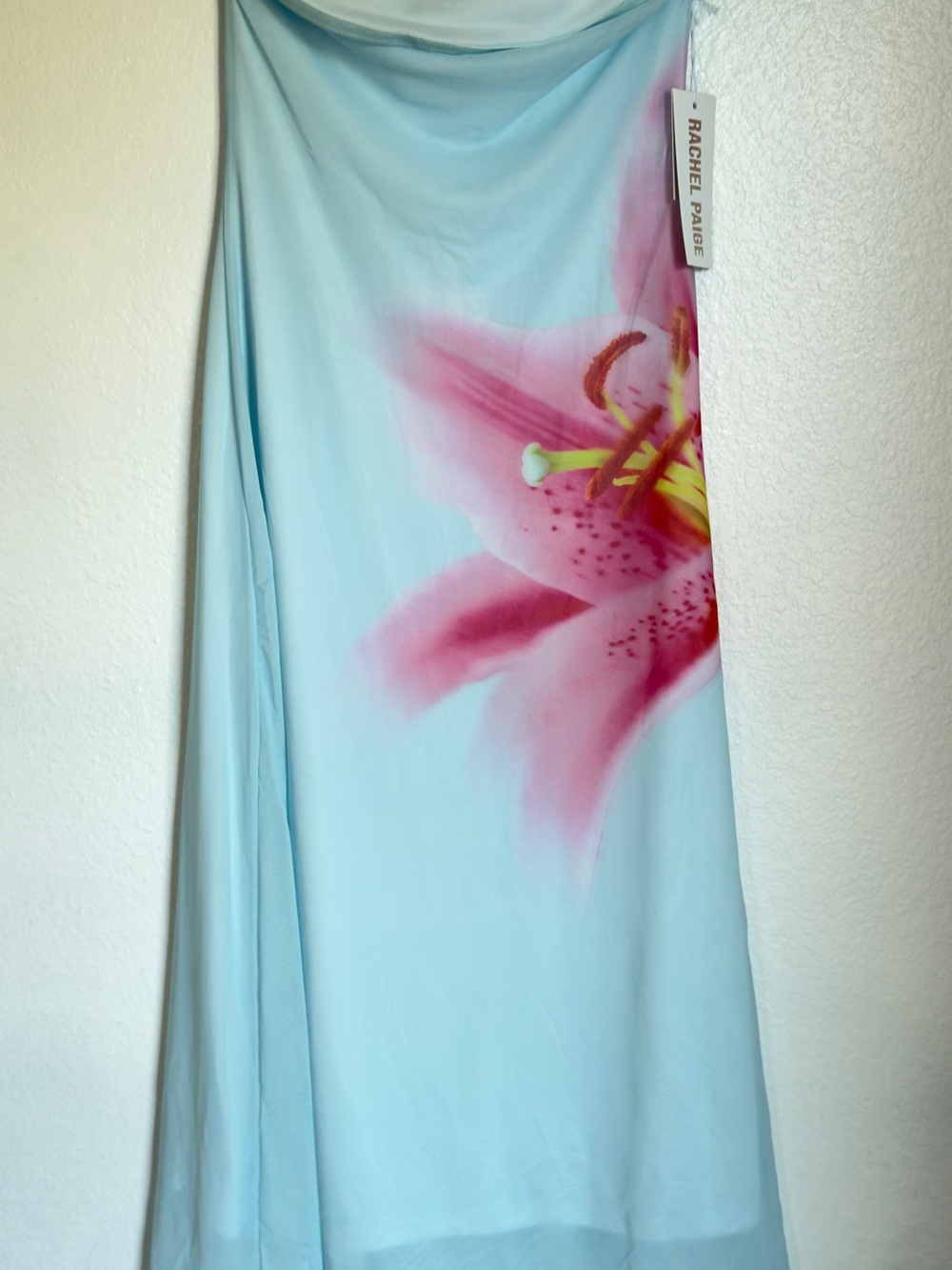 Rachel Paige Strapless Floral Maxi Dress Size S NWT